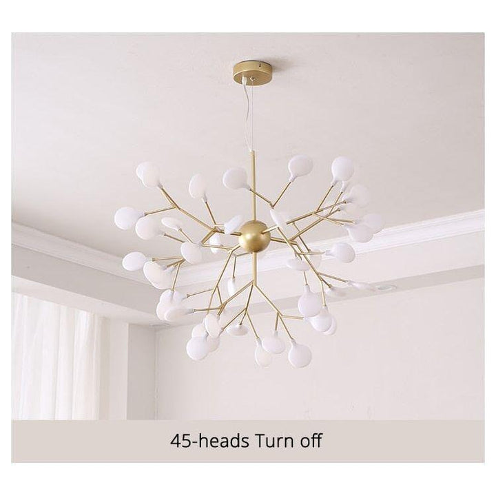 Suspension Luminaire Arbre | Lueur Sylvestre | Designix - Lustre - https://designix.fr/