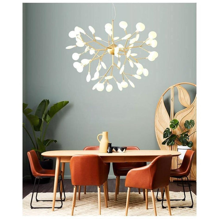 Suspension Luminaire Arbre | Lueur Sylvestre | Designix - Lustre - https://designix.fr/