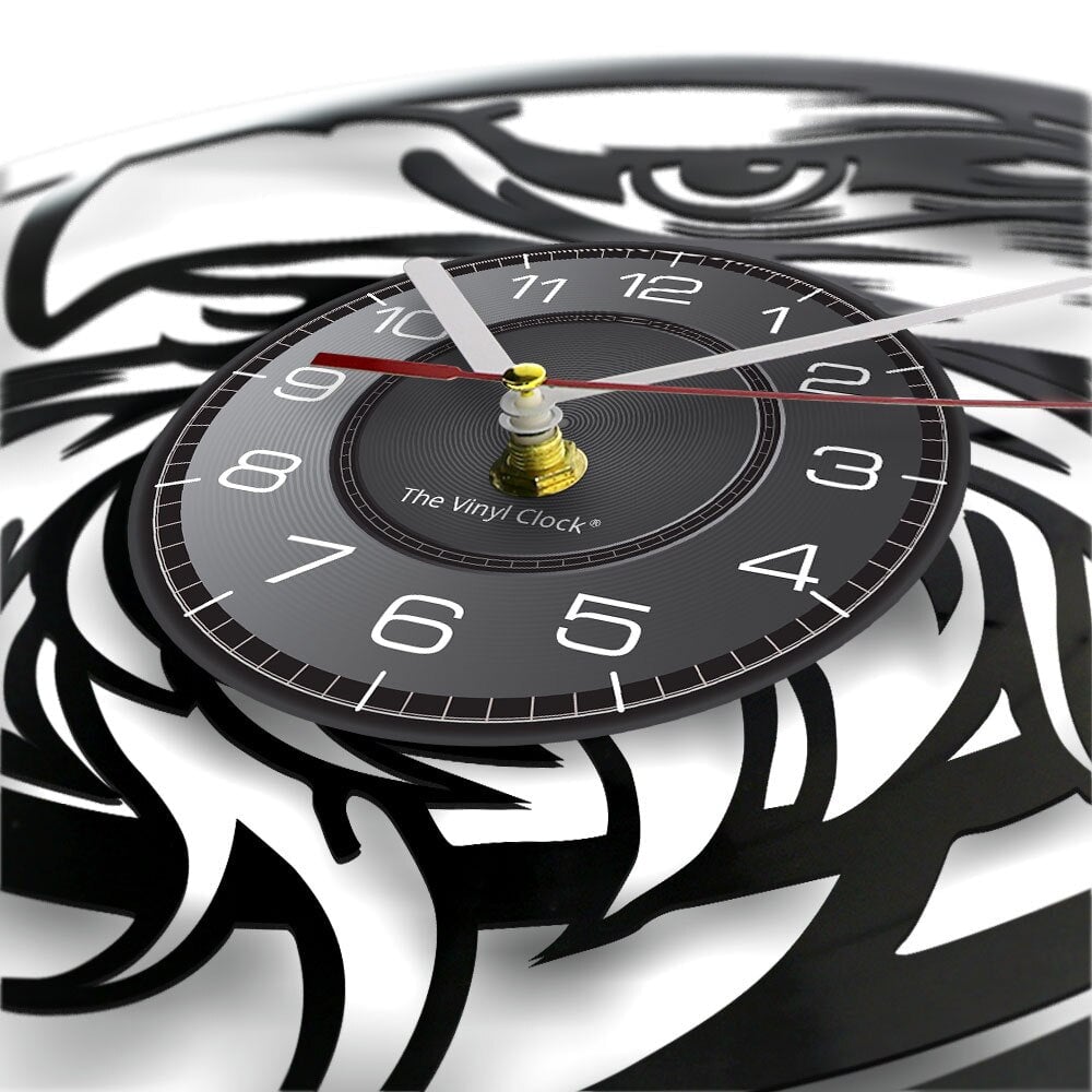 Horloge Murale Design | Aigle à Tête Blanche | Designix - Horloge murales    - https://designix.fr/