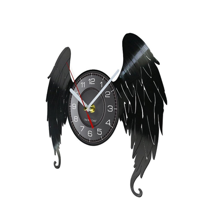 Horloge Murale Design | Ailes d'Ange | Designix - Horloge murales    - https://designix.fr/