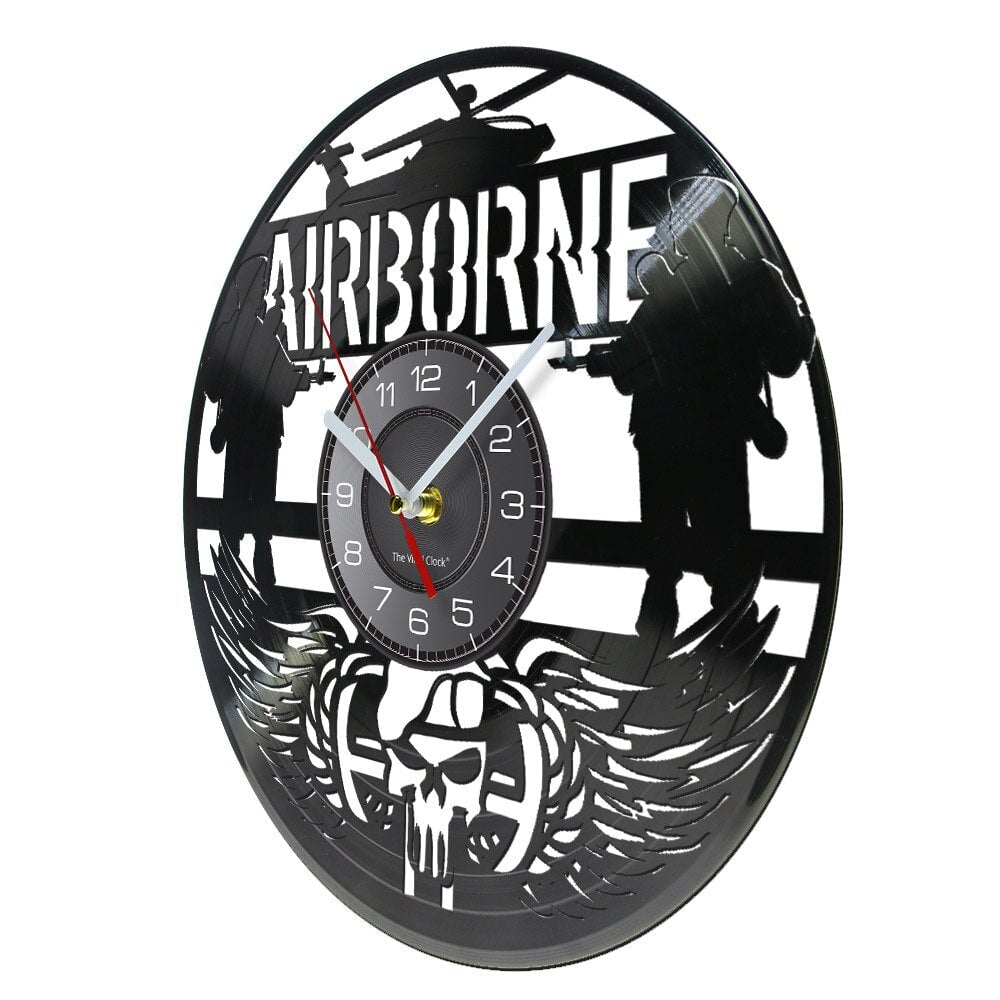 Horloge Murale Design | Airborne Forces | Designix - Horloge murales    - https://designix.fr/