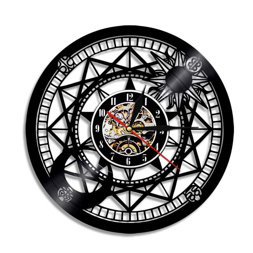 Horloge Murale Design | Astronomie | Designix - Horloge murales Sans LED   - https://designix.fr/