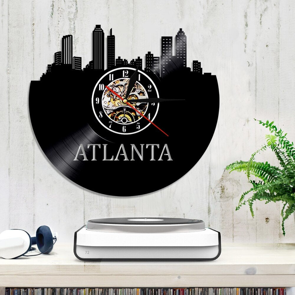 Horloge Murale Design | Atlanta | Designix - Horloge murales    - https://designix.fr/