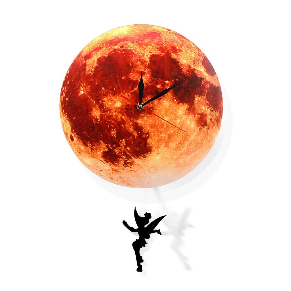 Horloge Murale Design | Balance toi sur la Lune | Designix - Horloge murales E   - https://designix.fr/