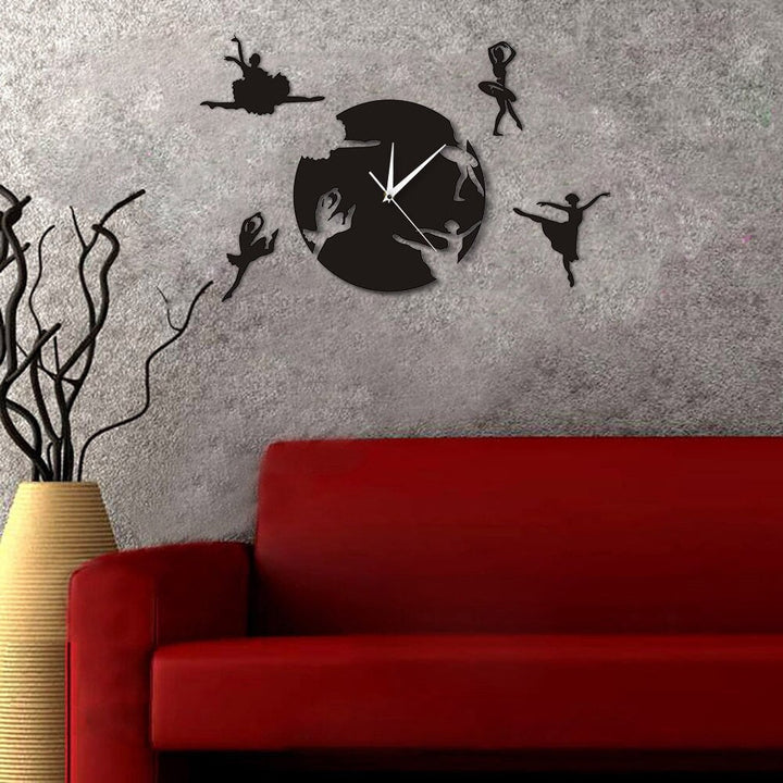 Horloge Murale Design | Ballerine | Designix - Horloge murales    - https://designix.fr/