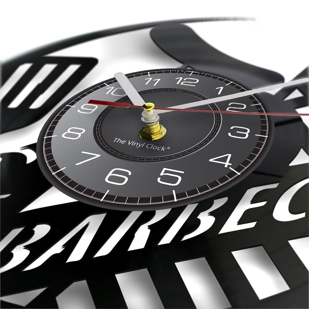 Horloge Murale Design | Barbecue | Designix - Horloge murales    - https://designix.fr/