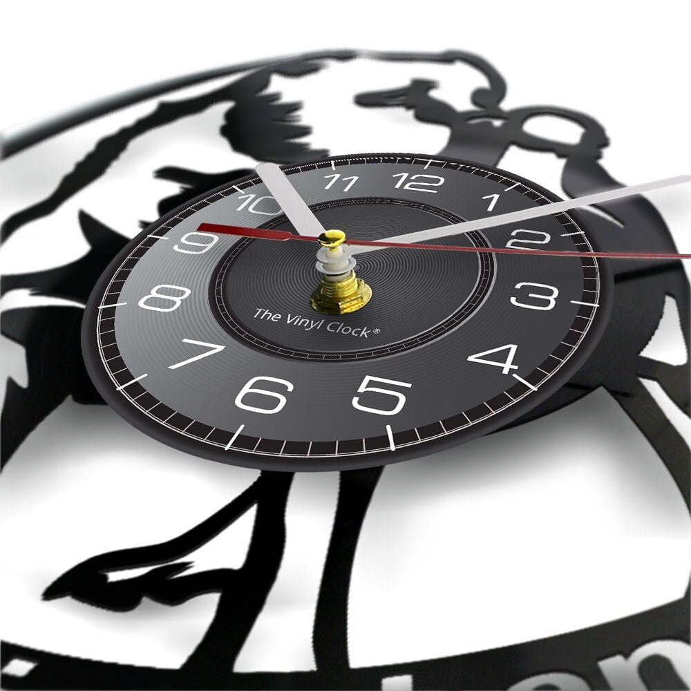 Horloge Murale Design | Berger d'asie centrale | Designix - Horloge murales    - https://designix.fr/