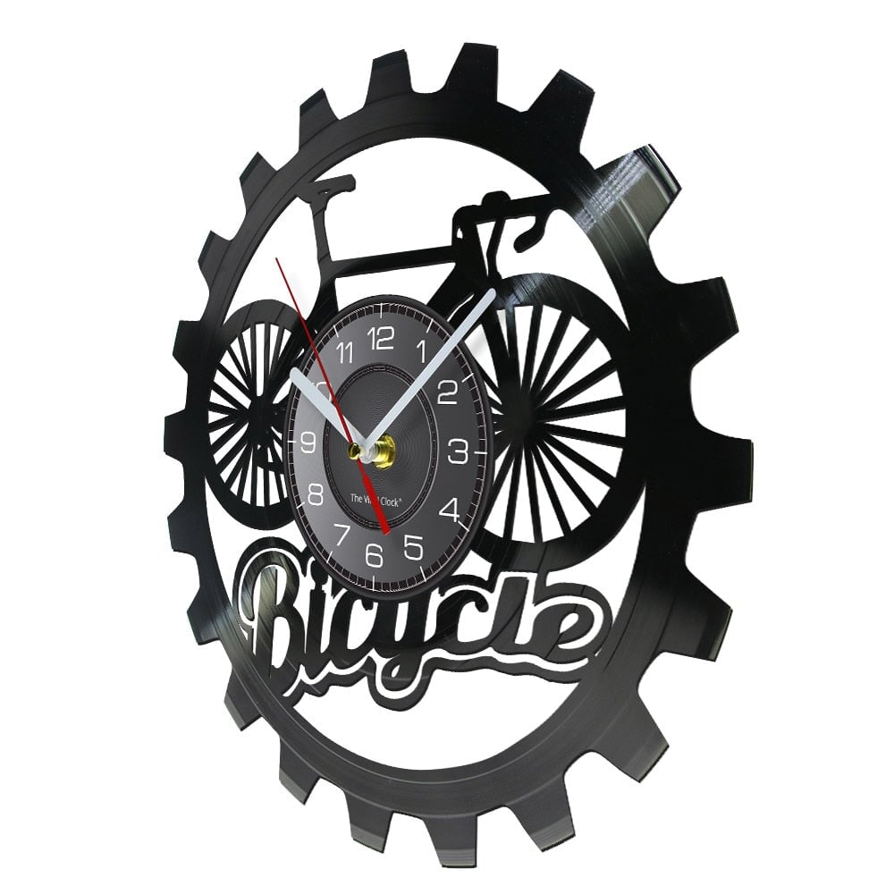 Horloge Murale Design | Bicyclette | Designix - Horloge murales    - https://designix.fr/