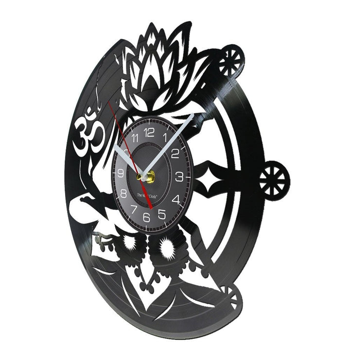 Horloge Murale Design | Buddha Yoga | Designix - Horloge murales    - https://designix.fr/
