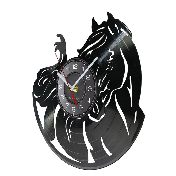Horloge Murale Design | Cheval Chinois | Designix - Horloge murales    - https://designix.fr/