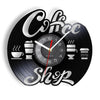 Horloge Murale Design | Coffee Shop