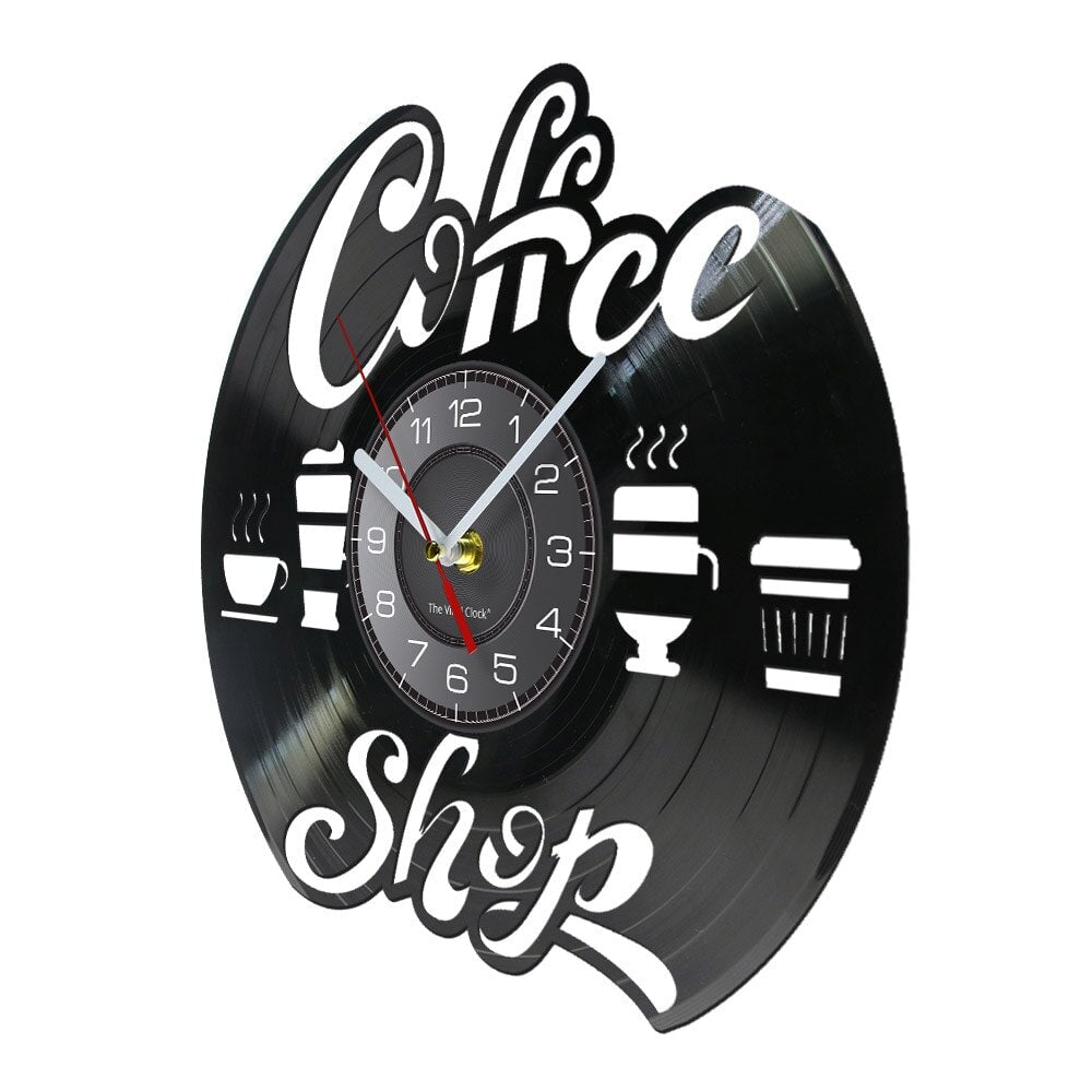 Horloge Murale Design | Coffee Shop | Designix - Horloge murales    - https://designix.fr/