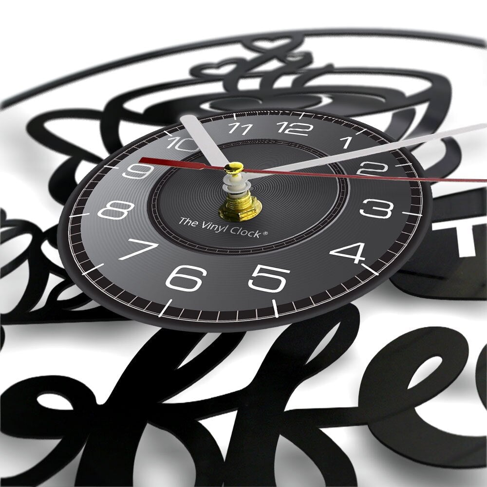 Horloge Murale Design | Coffee Time | Designix - Horloge murales    - https://designix.fr/