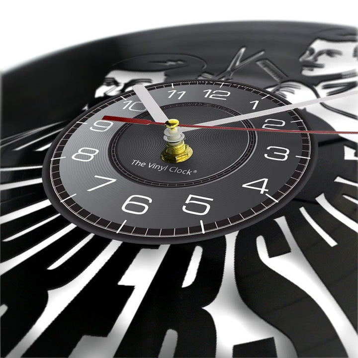 Horloge Murale Design | Coiffure | Designix - Horloge murales    - https://designix.fr/