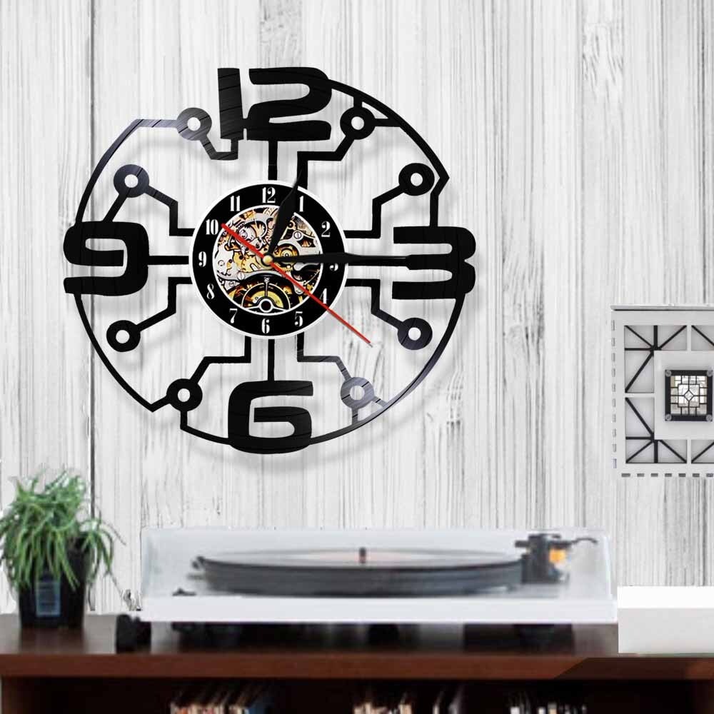 Horloge Murale Design | Connexion Technologique | Designix - Horloge murales    - https://designix.fr/