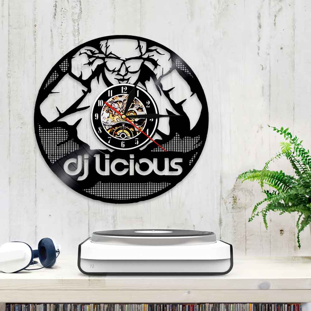 Horloge Murale Design | DJ Licious | Designix - Horloge murales    - https://designix.fr/