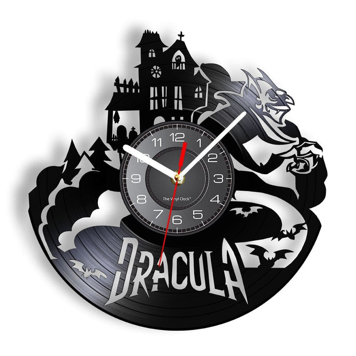 Horloge Murale Design | Dracula | Designix - Horloge murales Sans LED 30 cm  - https://designix.fr/