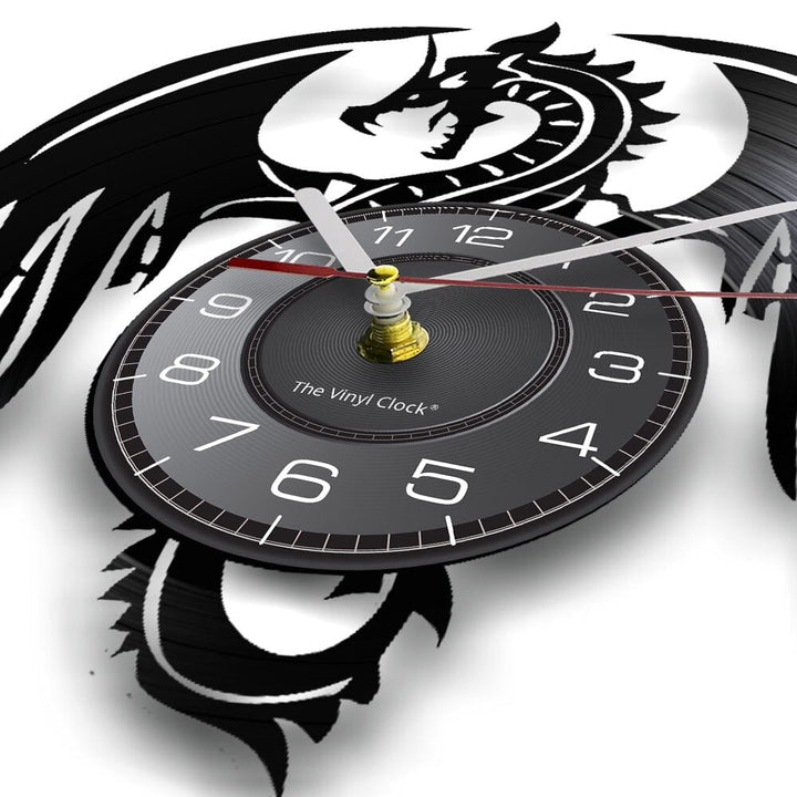 Horloge Murale Design | Dragon Volant | Designix - Horloge murales    - https://designix.fr/