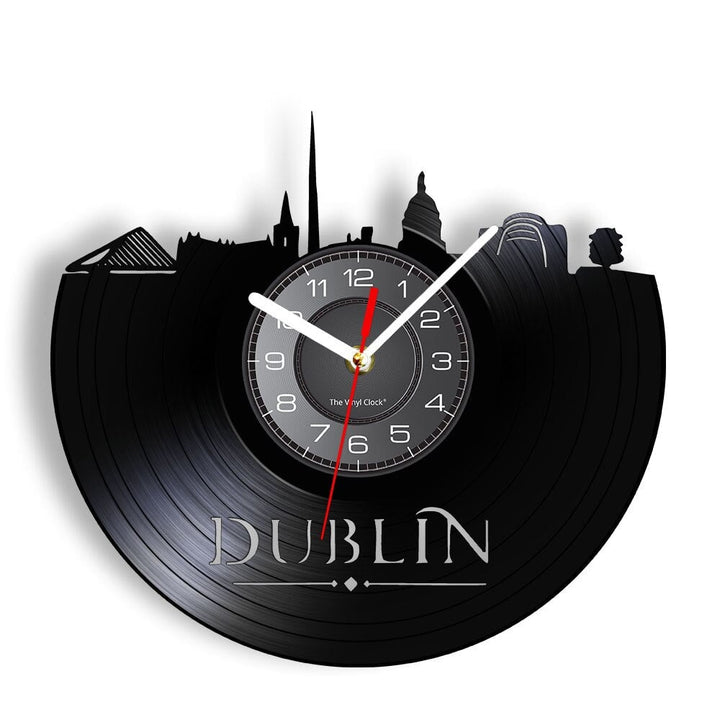 Horloge Murale Design | Dublin | Designix - Horloge murales Sans LED 12 inch  - https://designix.fr/