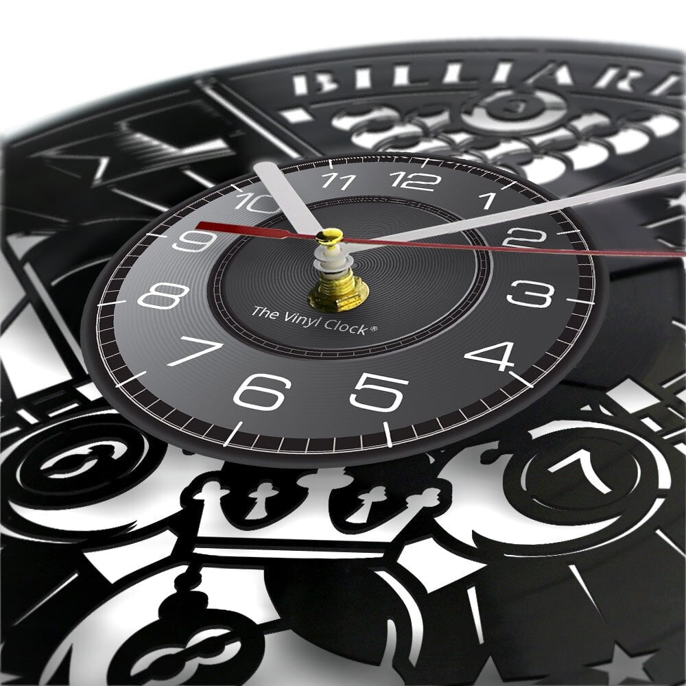 Horloge Murale Design | Espace Billard | Designix - Horloge murales    - https://designix.fr/