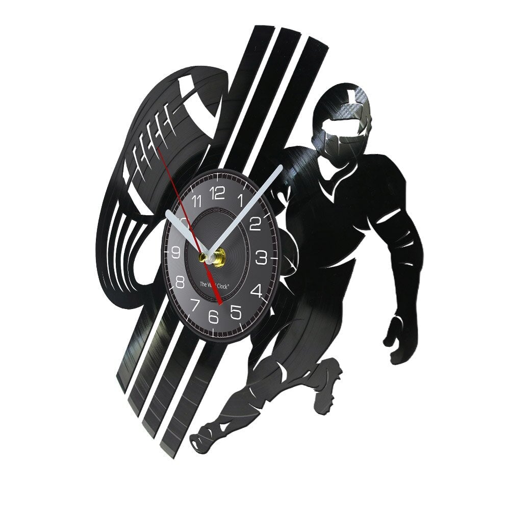 Horloge Murale Design | Football Américain | Designix - Horloge murales    - https://designix.fr/