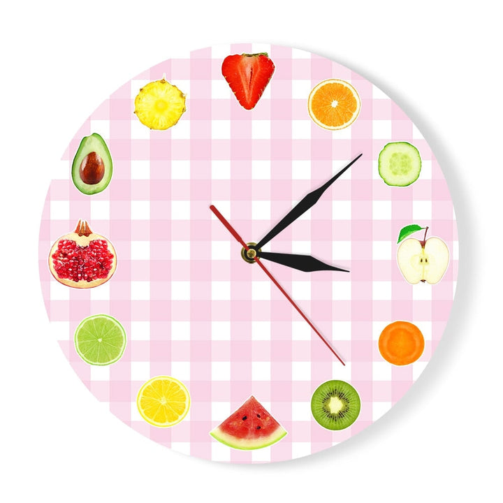 Horloge Murale Design | Fruits Frais | Designix - Horloge murales Default Title   - https://designix.fr/