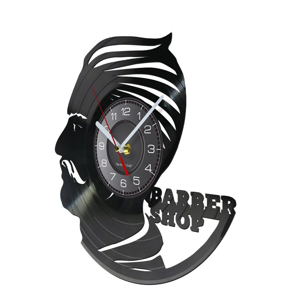 Horloge Murale Design | Hairdresser | Designix - Horloge murales    - https://designix.fr/