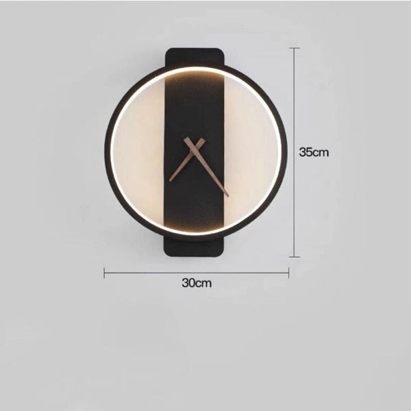 Horloge Murale Design | Helix | Designix - Horloge murales Noir Rond   - https://designix.fr/