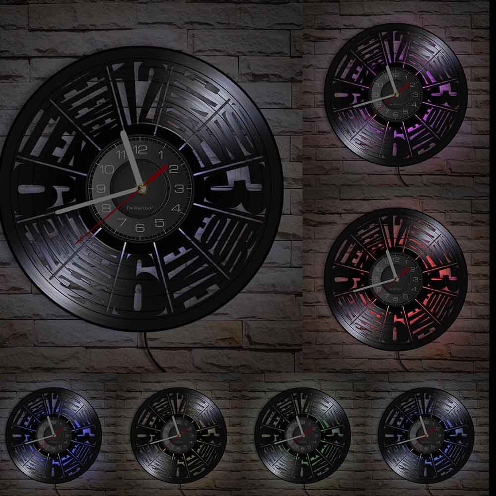 Horloge Murale Design | Infinix | Designix - Horloge murales Avec LED 30 cm  - https://designix.fr/