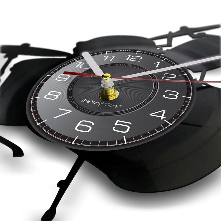 Horloge Murale Design | Instrument la Batterie | Designix - Horloge murales    - https://designix.fr/