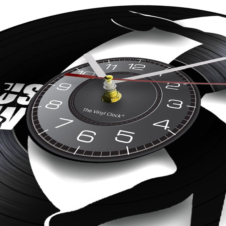 Horloge Murale Design | Lancer de Disques | Designix - Horloge murales    - https://designix.fr/