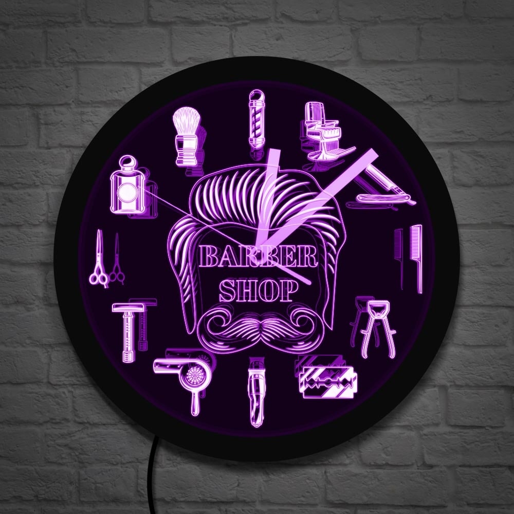 Horloge Murale Design | Le Barbier | Designix - Horloge murales Default Title   - https://designix.fr/