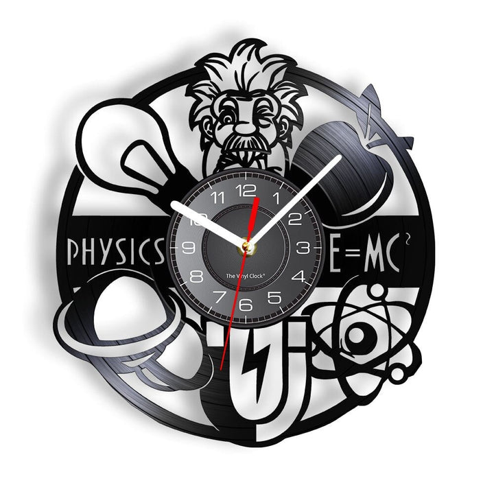 Horloge Murale Design | Le Physicien | Designix - Horloge murales Sans LED 30 cm  - https://designix.fr/