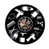 Horloge murale design | Les instruments du Coiffeur