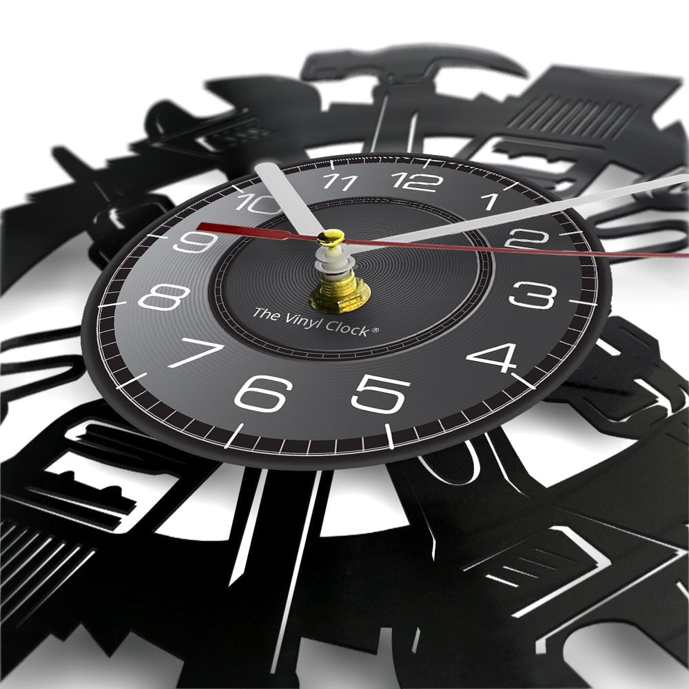 Horloge Murale Design | Les Outils de l'artisan | Designix - Horloge murales    - https://designix.fr/