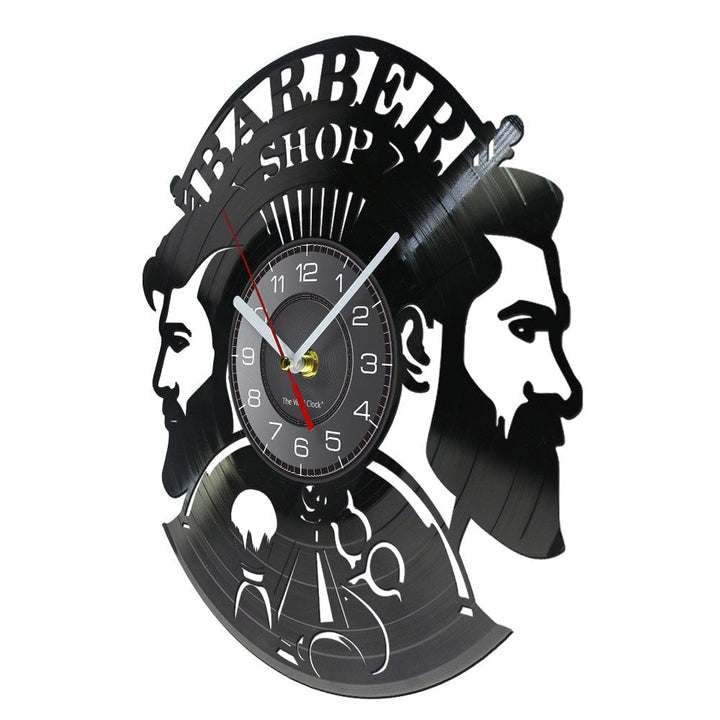 Horloge murale design | Magasin de coiffure | Designix - Horloge murales    - https://designix.fr/