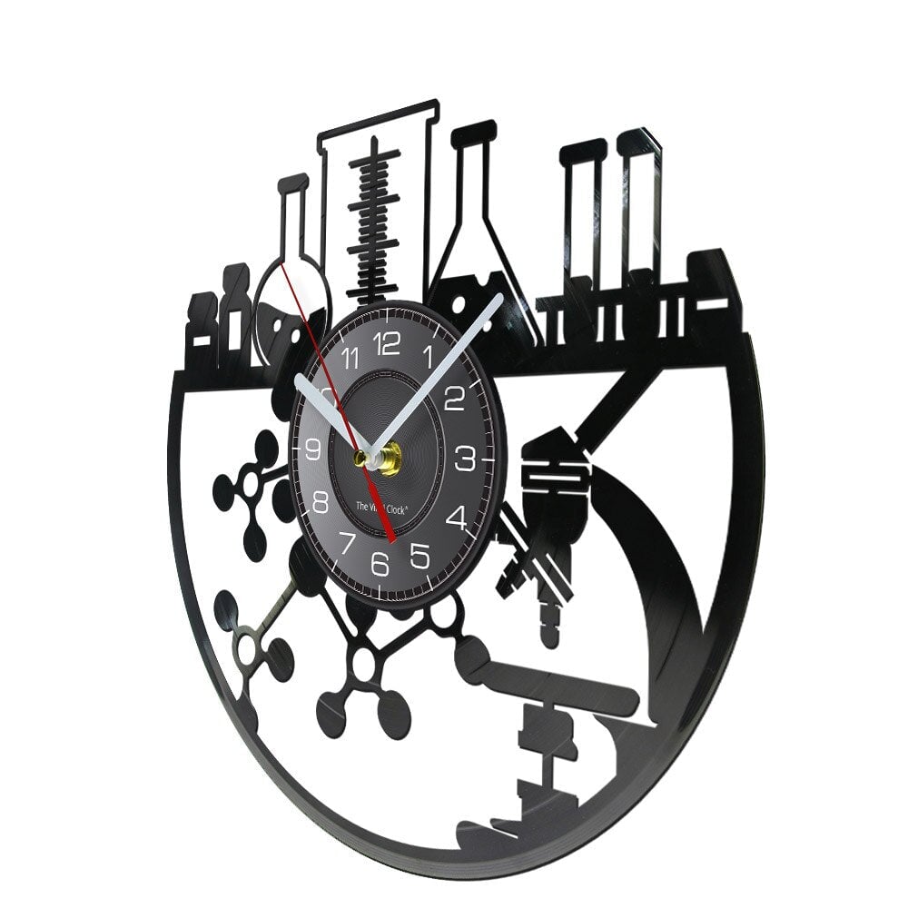 Horloge Murale Design | Matériels de chimie | Designix - Horloge murales    - https://designix.fr/