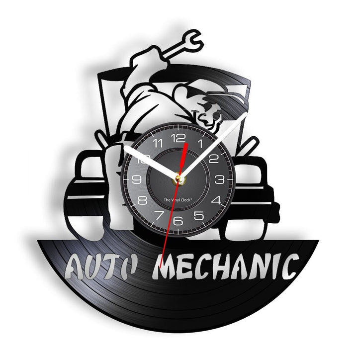 Horloge murale design | Mécanique auto | Designix - Horloge murales Sans LED 30 cm  - https://designix.fr/