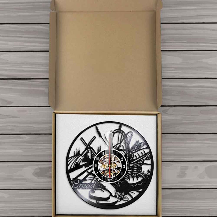 Horloge Murale Design | Panier de pain | Designix - Horloge murales    - https://designix.fr/
