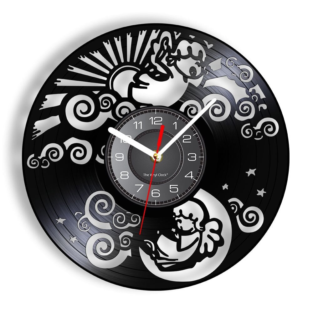 Horloge murale design | Petit Ange | Designix - Horloge murales Sans LED 30 cm  - https://designix.fr/