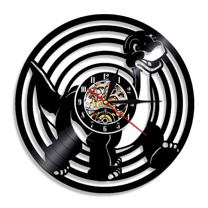 Horloge Murale Design | Petit Dinosaure | Designix - Horloge murales Sans LED   - https://designix.fr/