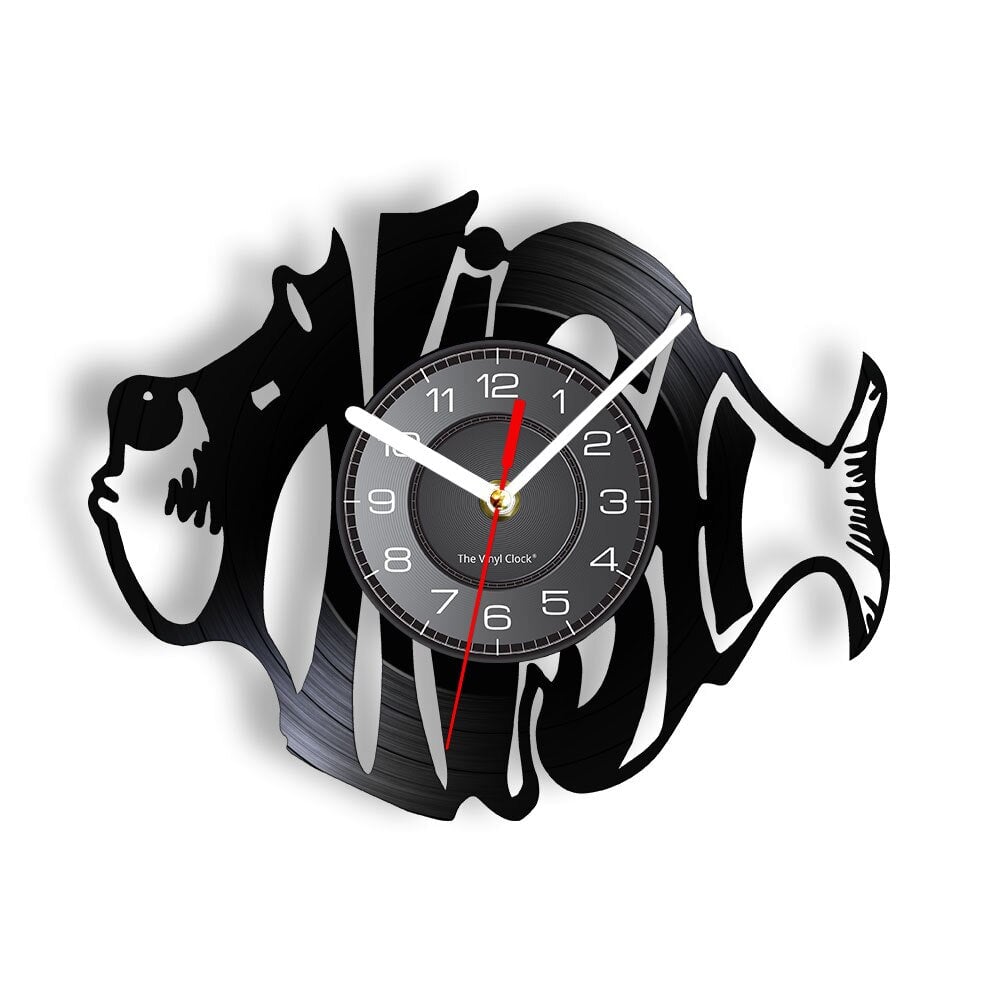 Horloge Murale Design | Poisson Clown | Designix - Horloge murales Sans LED 30 cm  - https://designix.fr/
