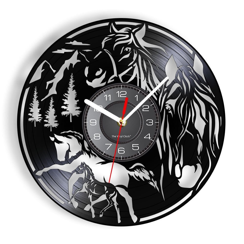 Horloge murale design | Pony | Designix - Horloge murales Sans LED   - https://designix.fr/