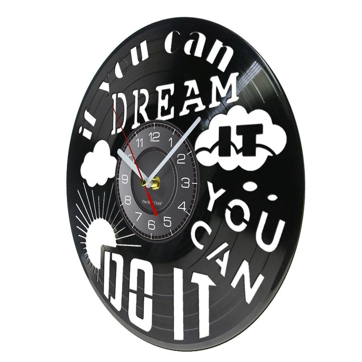 Horloge Murale Design | Rêve le, Fais-le! | Designix - Horloge murales    - https://designix.fr/