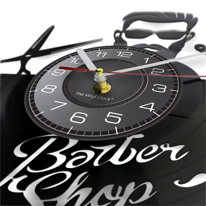 Horloge murale design | Salon de coiffure | Designix - Horloge murales    - https://designix.fr/