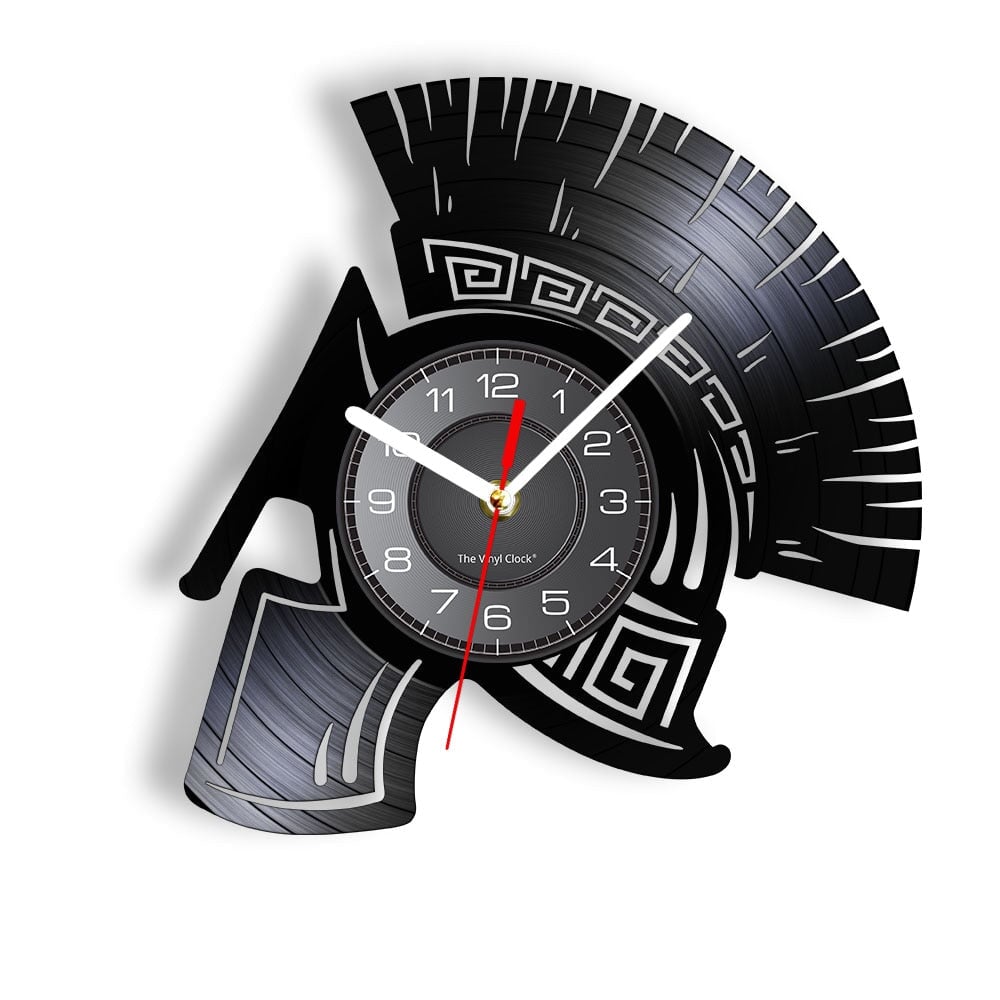 Horloge murale design | Spartiates | Designix - Horloge murales Sans LED 30 cm  - https://designix.fr/
