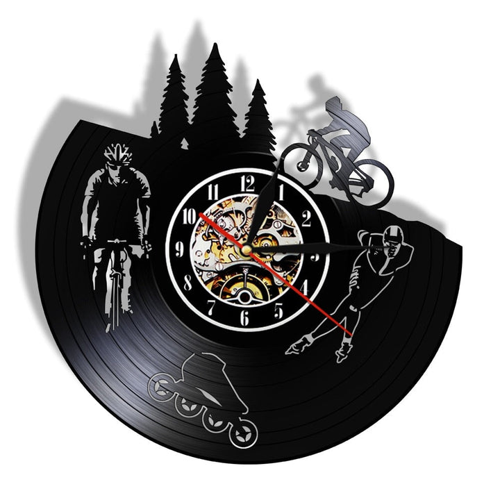 Horloge Murale Design | Sport de Ride | Designix - Horloge murales Sans LED   - https://designix.fr/