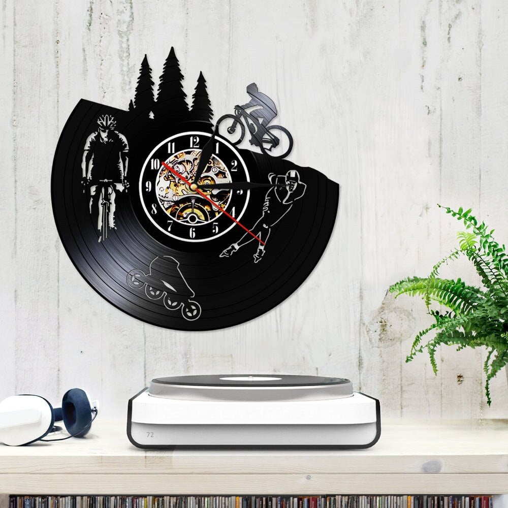 Horloge Murale Design | Sport de Ride | Designix - Horloge murales    - https://designix.fr/