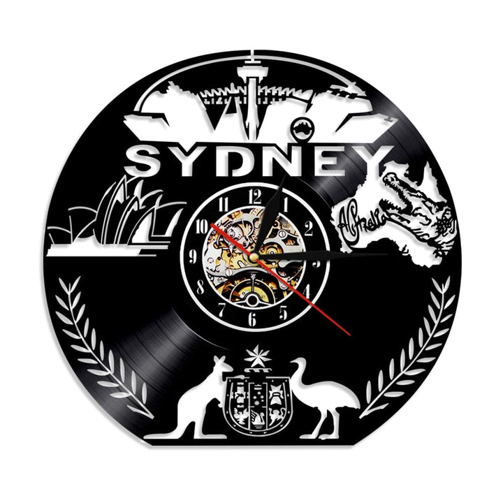 Horloge murale design | Sydney | Designix - Horloge murales Sans LED   - https://designix.fr/