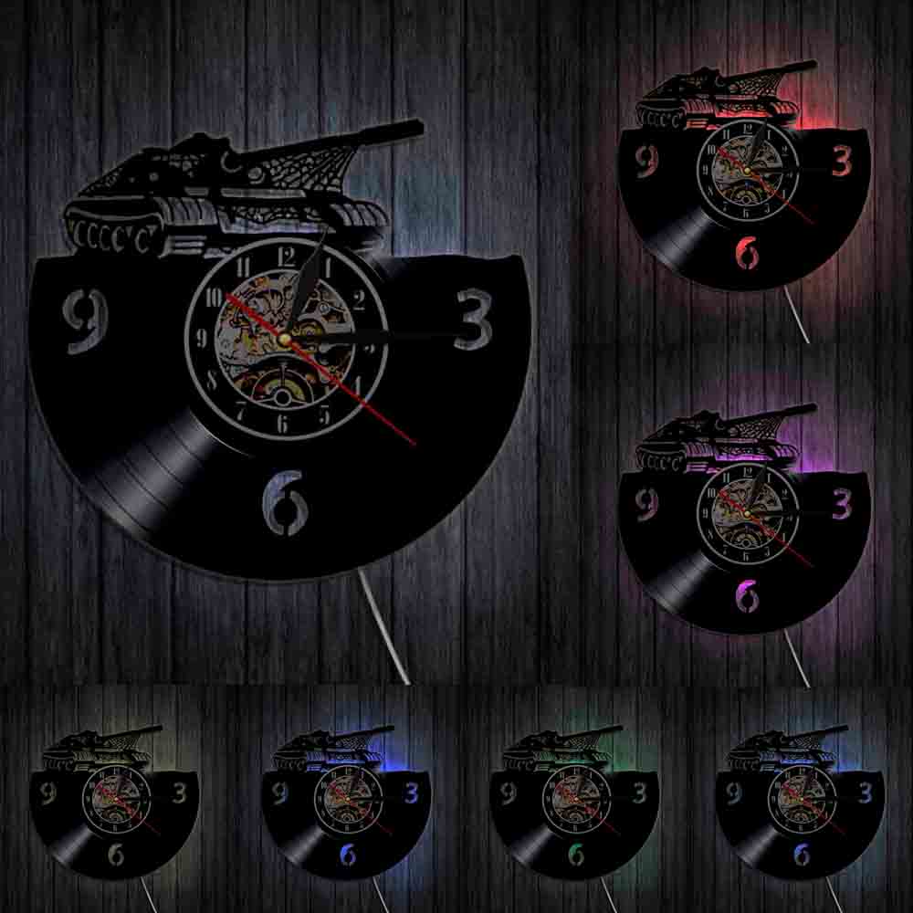 Horloge murale design | Tank | Designix - Horloge murales Avec LED   - https://designix.fr/